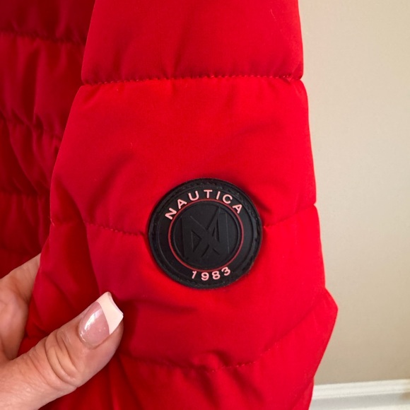 Red Puffer Jacket - Picture 2 of 3